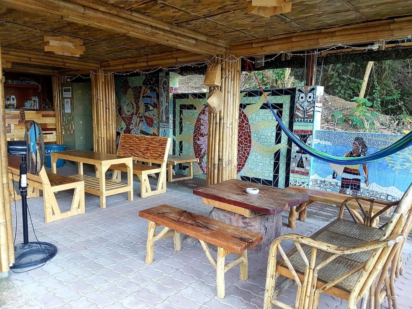 Lokal Home common area and kubo dorm